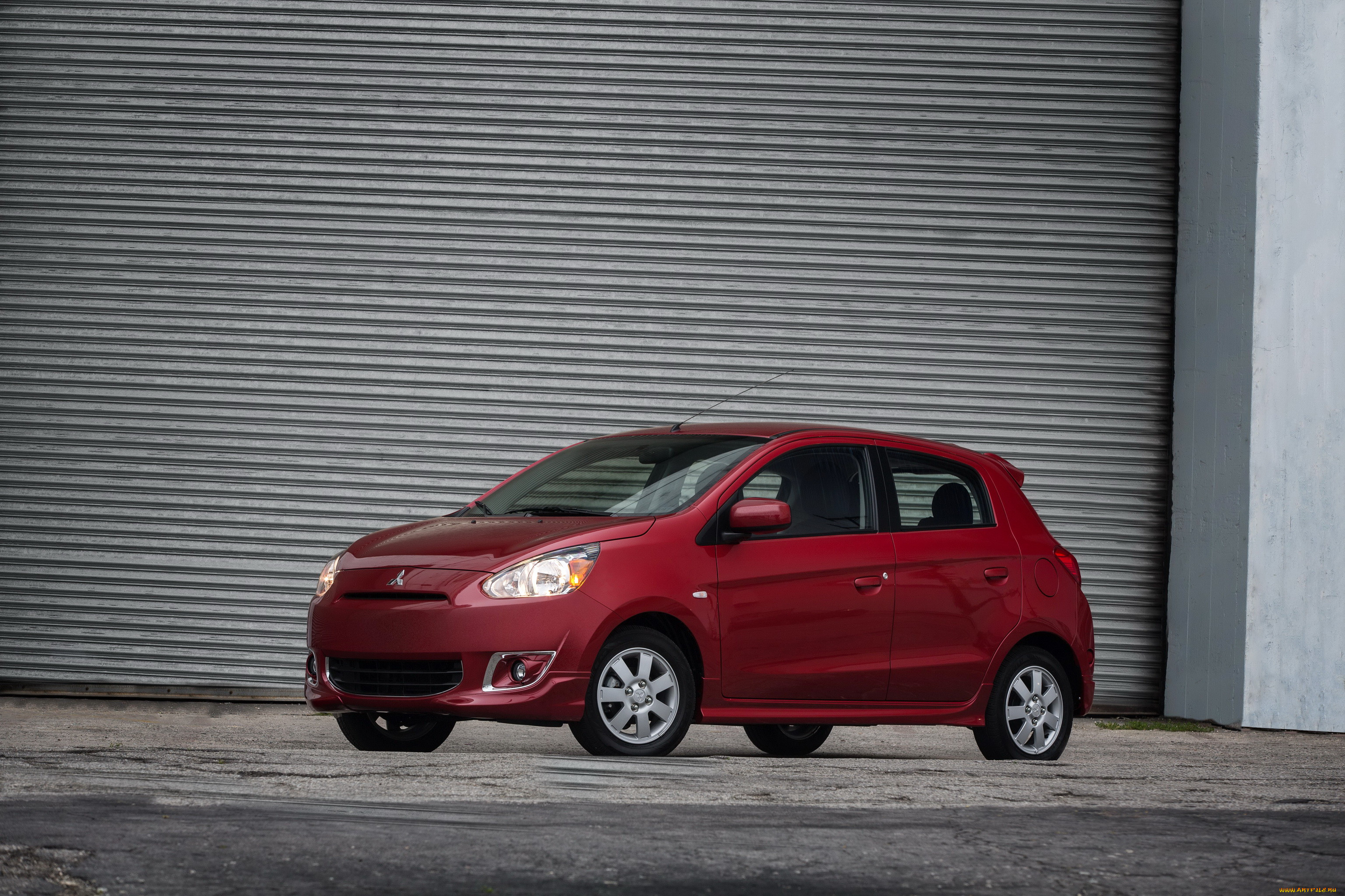 2014, mitsubishi, mirage, es, 